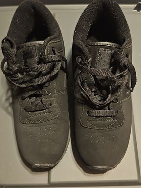 Fila Black Lace-Up Sneakers
